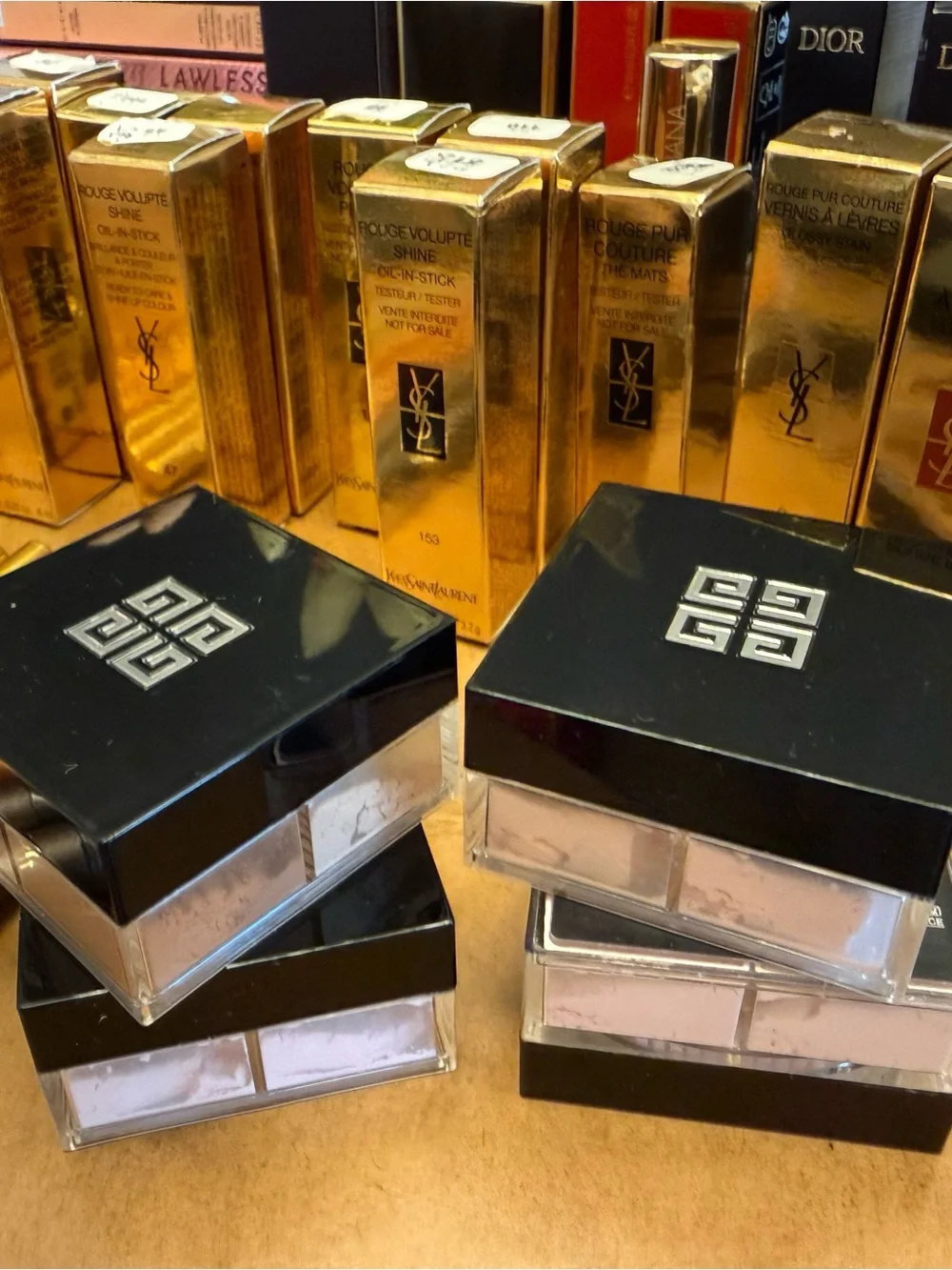 Givenchy Prisme Libre Duo Compact - Black, Gold & Beige